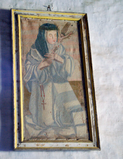Jesusen Santa Teresa, XVII. mendeko koadroa.