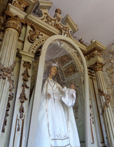 Nuestra Señora de las Nieves, titular de la ermita.